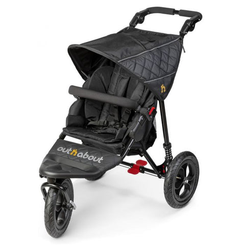 Out N About Single Nipper Quilted Black