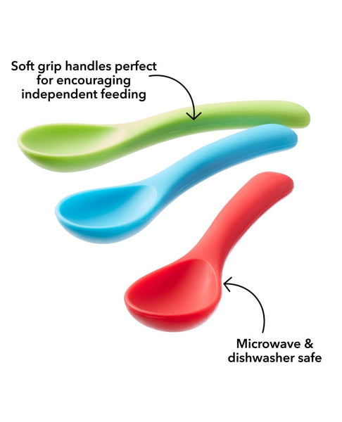 Nuby Muncheez Silicone Spoons
