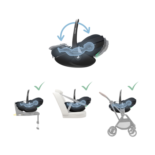 Maxi Cosi Pebble 360 Pro, Essential Green