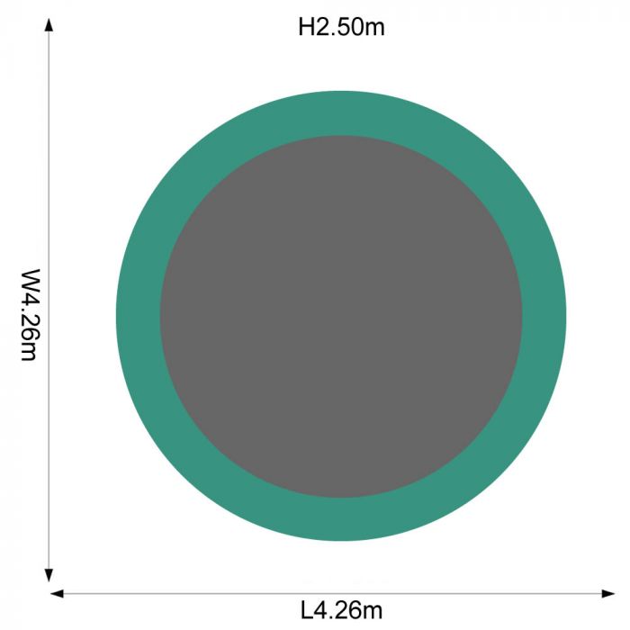 PLUM 14ft Space Zone Trampoline