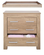Babystyle Bordeaux  Dresser / Changer OAK