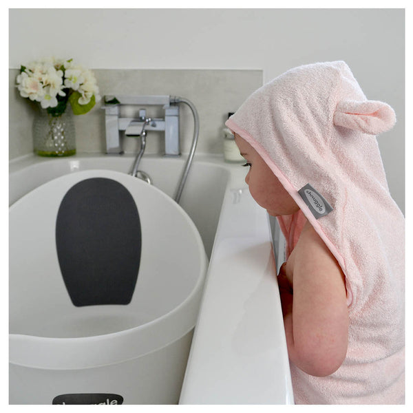 Shnuggle Wearable Towel With Ears Pink