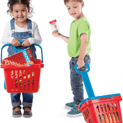 Melissa & Doug Grocery Basket Play Set