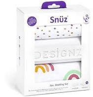 Snuz 3pc. Crib Bedding Set - Multi Rainbow