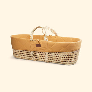 LGS Moses Basket Honey Quilted