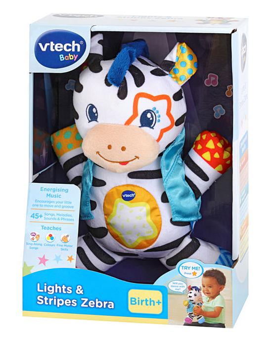 VTech Lights & Stripes Zebra